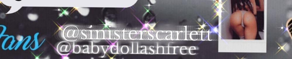 sinisterscarlett OnlyFans profile picture