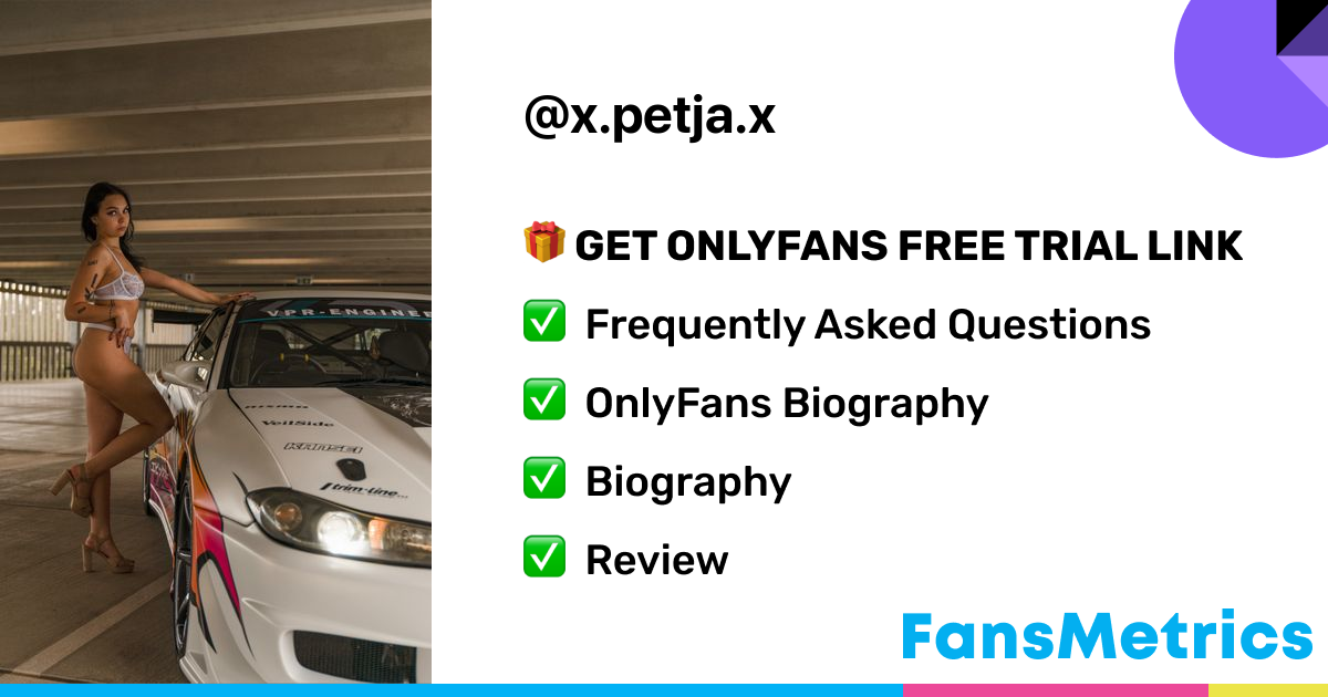 x petja x OnlyFans Free Trial XXX Photos FansMetrics com 