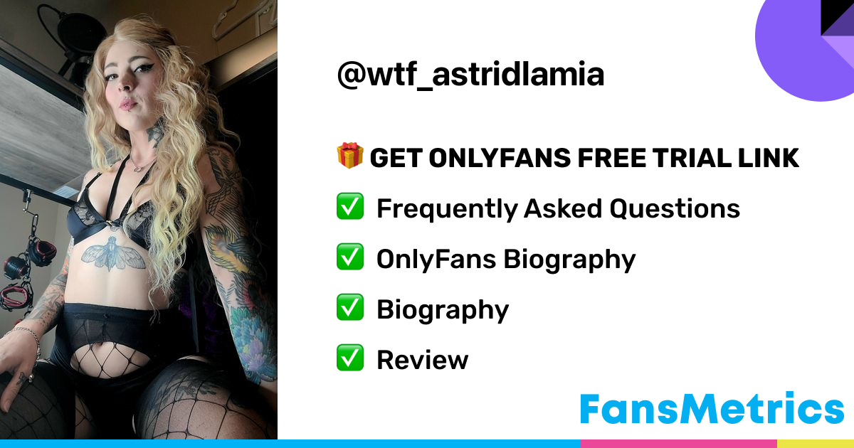 Astrid Lamia OnlyFans Leaked: Free photos and videos of Wtf_astridlamia