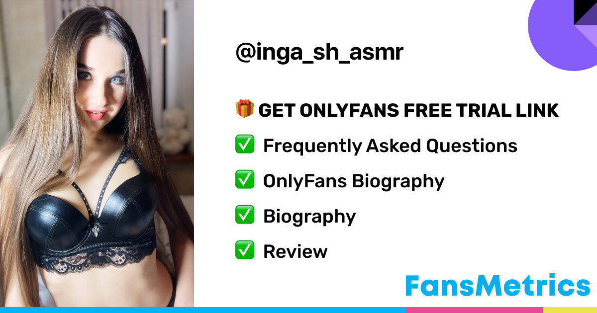 Inga_sh_asmr OnlyFans Leaked - Free Access