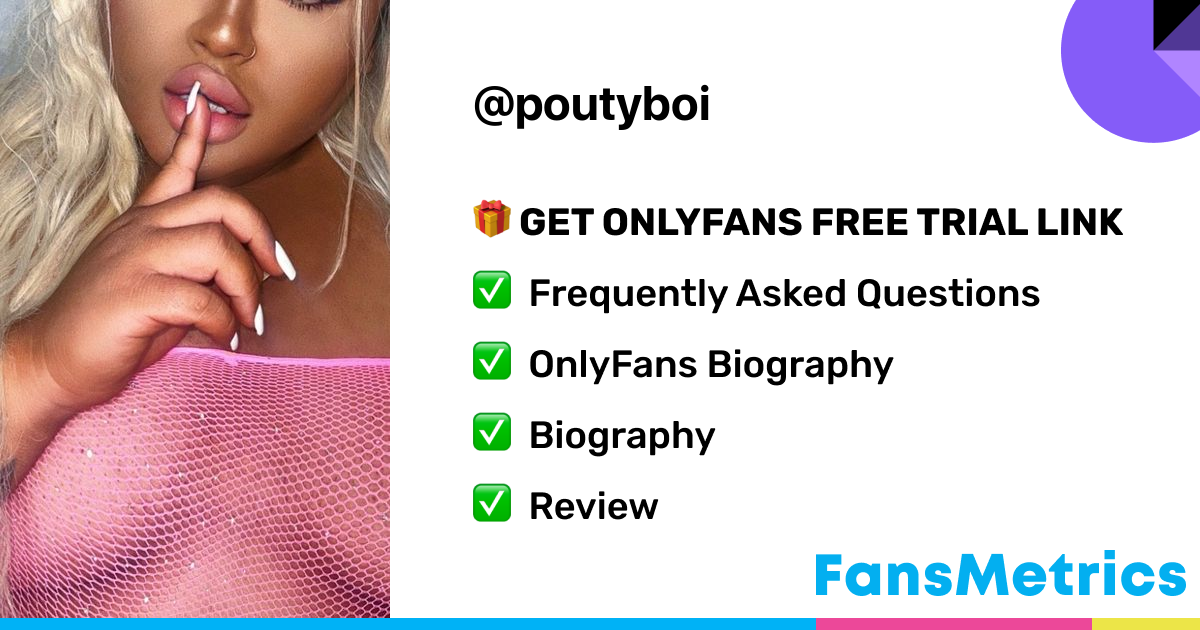 Poutyboi OnlyFans Leaked