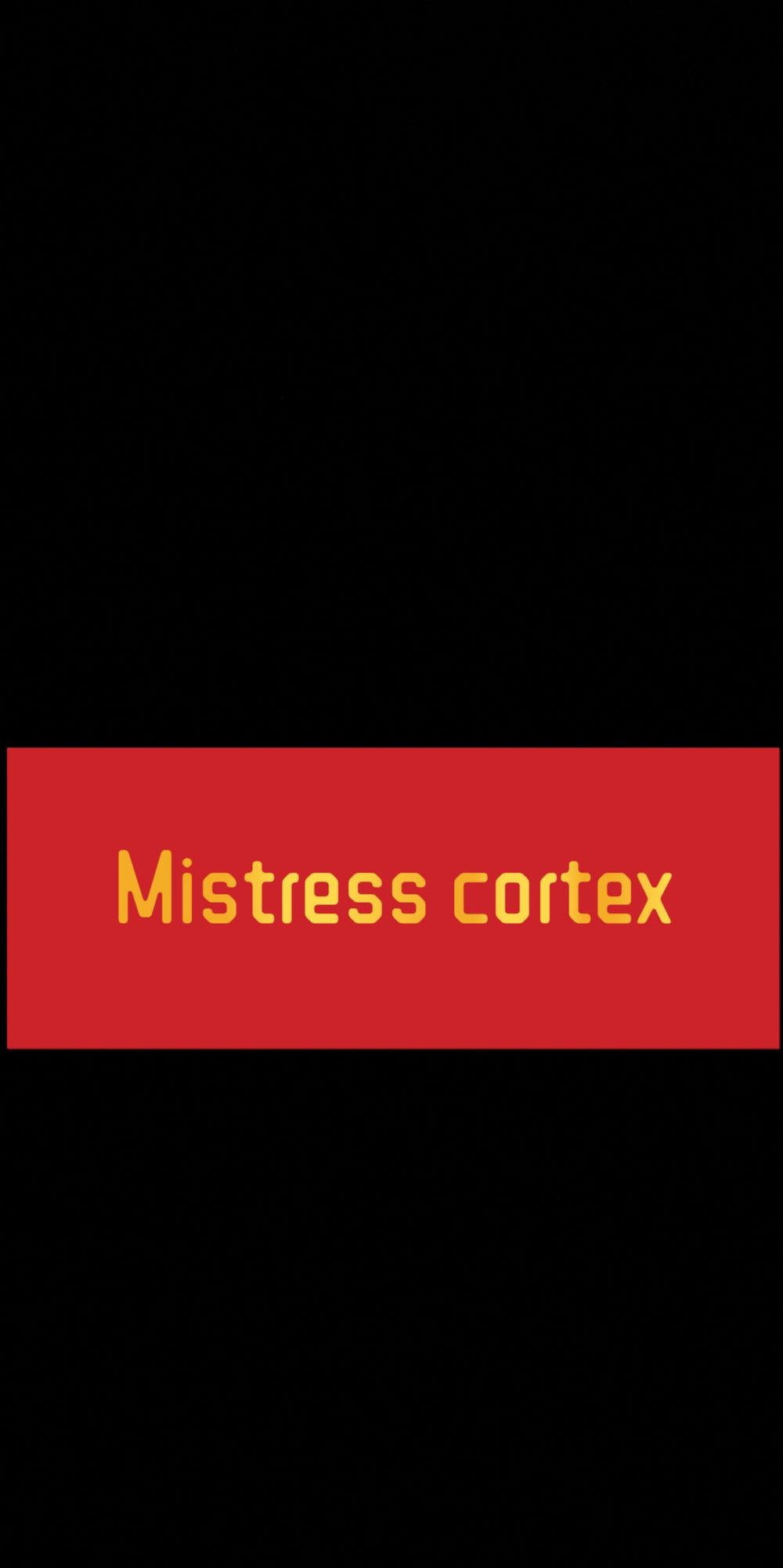 mistresscortex OnlyFans profile picture
