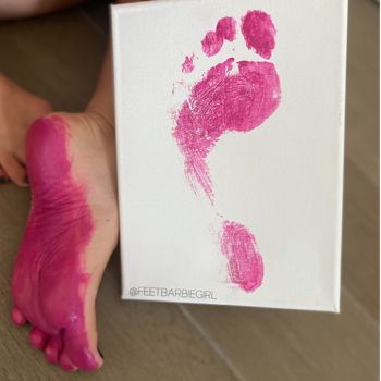 feet barbie girl