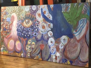 painting while I play