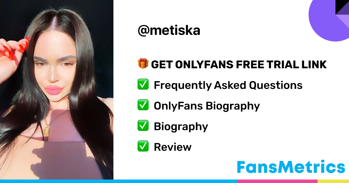 metiska OnlyFans Free Trial XXX Photos FansMetrics com 