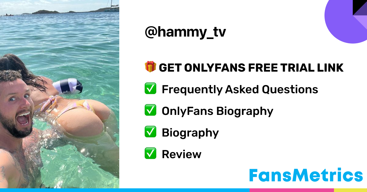 Hammy tv onlyfans leaks