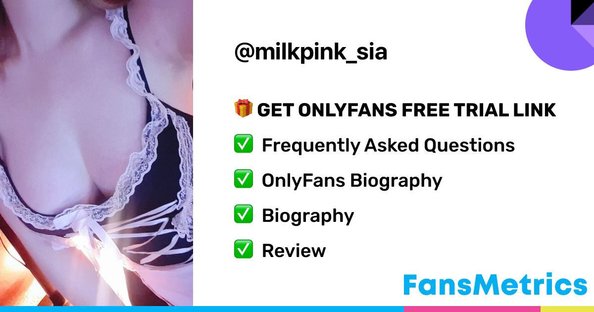 milkpink_sia OnlyFans - Free Trial - Photos - Socials