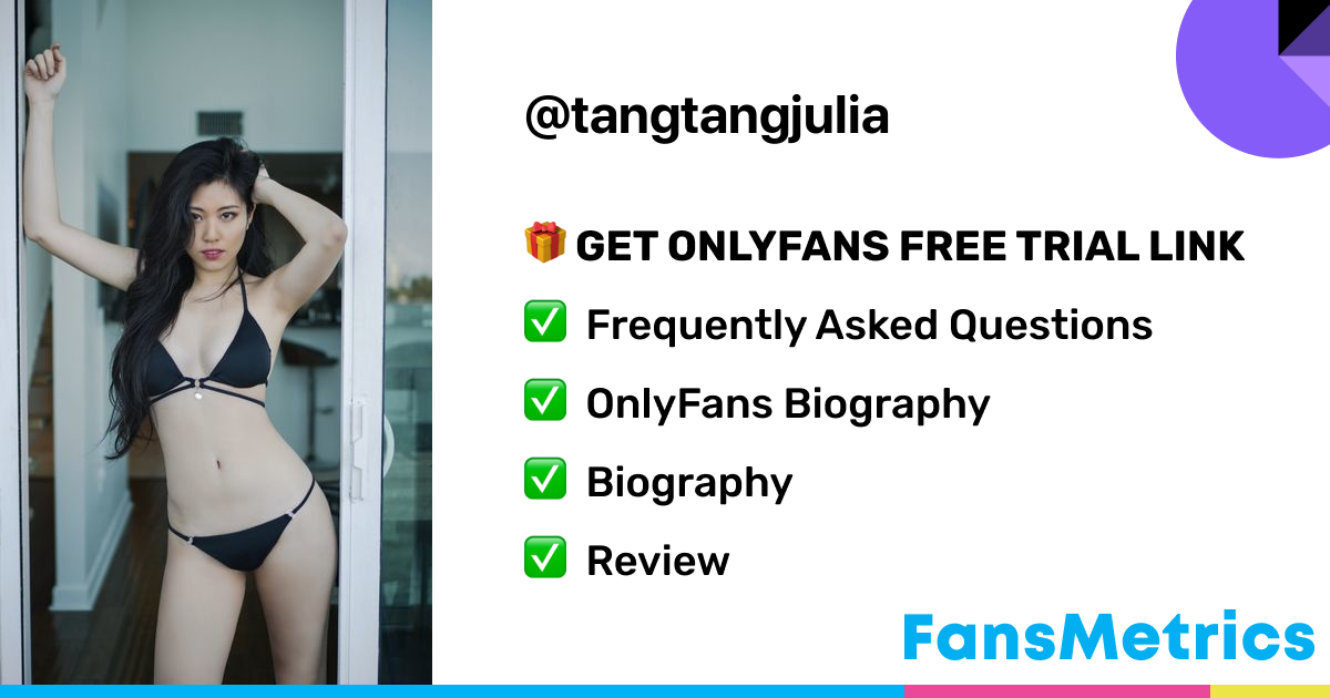 OnlyFans Leaked Tangtangjulia