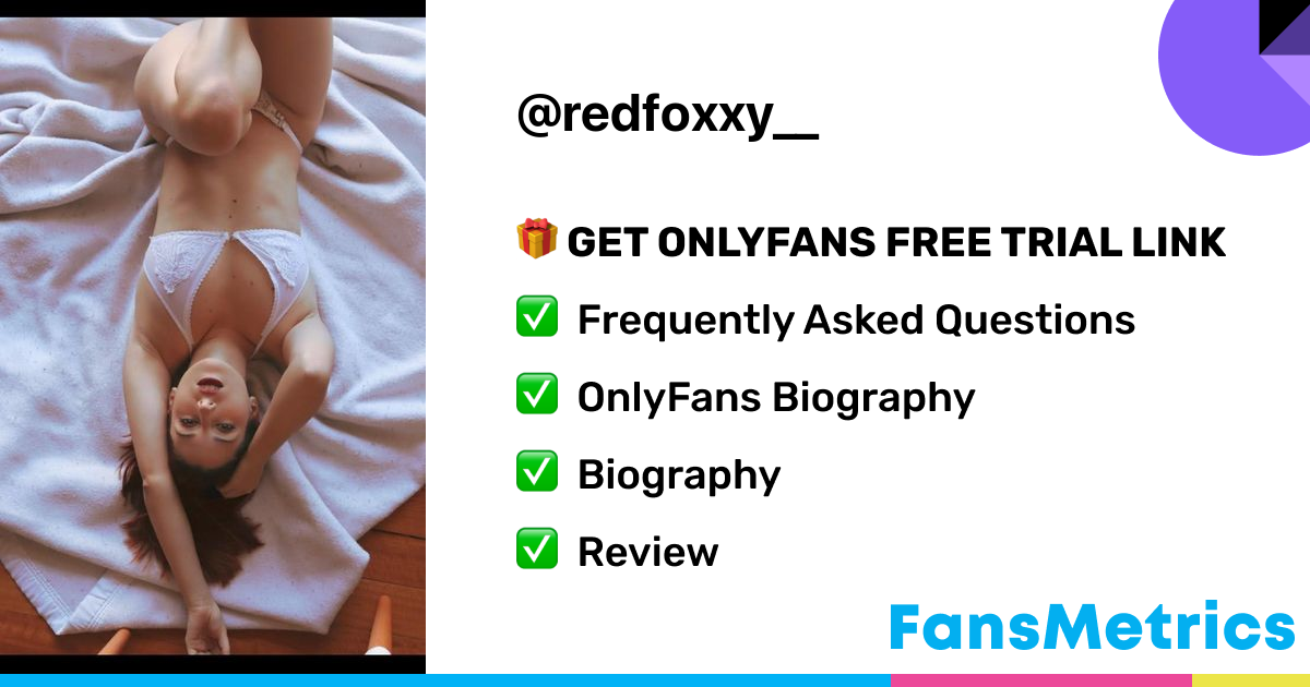 Foxxy - Redfoxxy__ OnlyFans Leaked