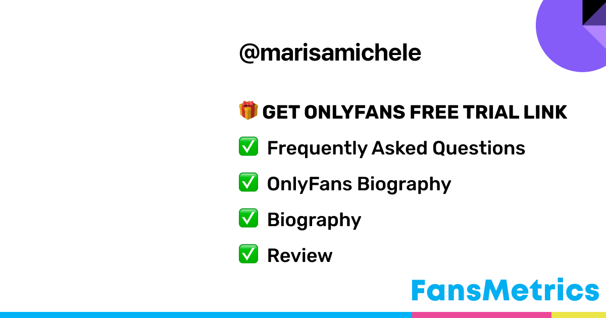 marisamichele OnlyFans Free Trial Photos Socials