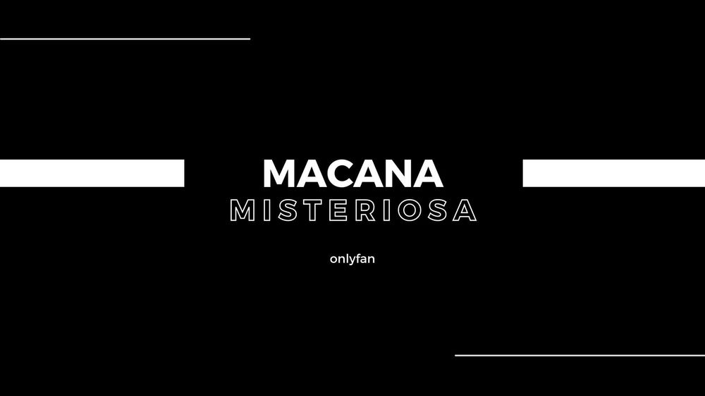 macanamisteriosa OnlyFans profile picture