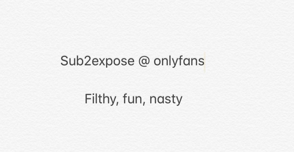 sub2expose OnlyFans profile picture
