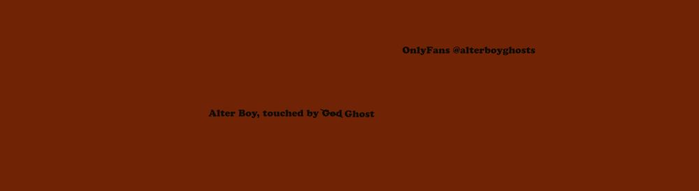 alterboyghosts OnlyFans profile picture