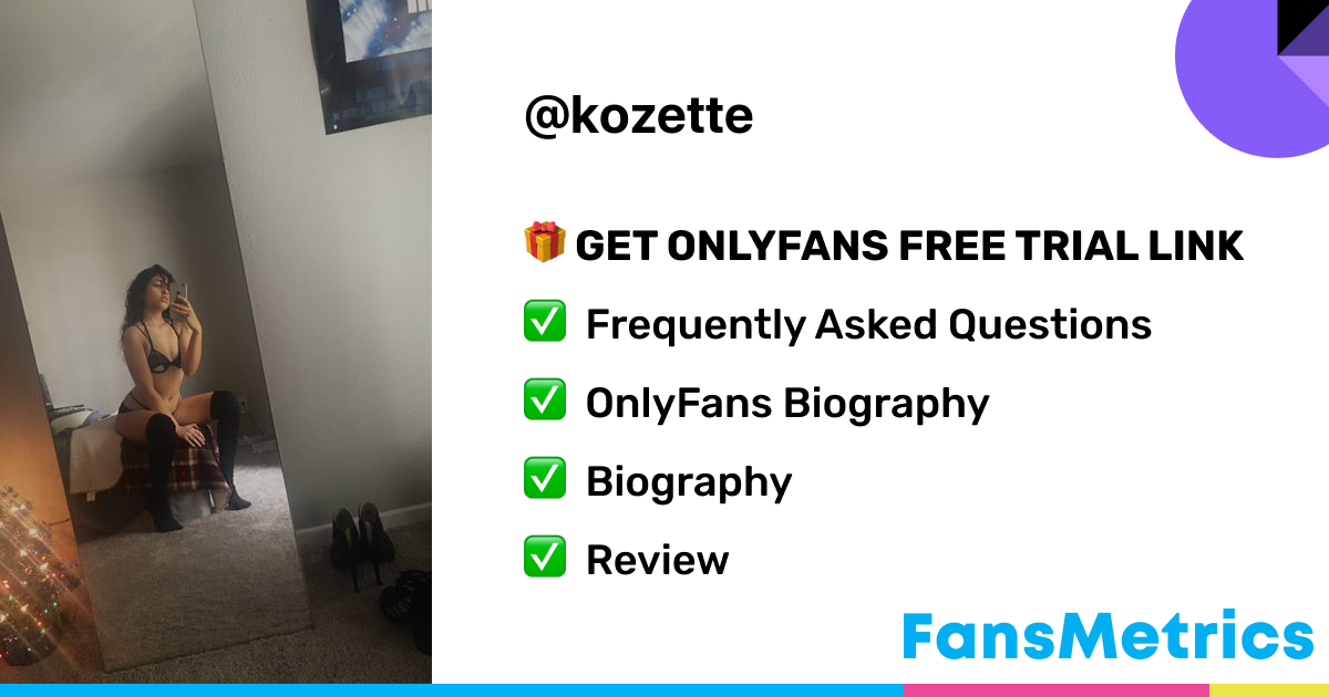 Kozette OnlyFans Leaked