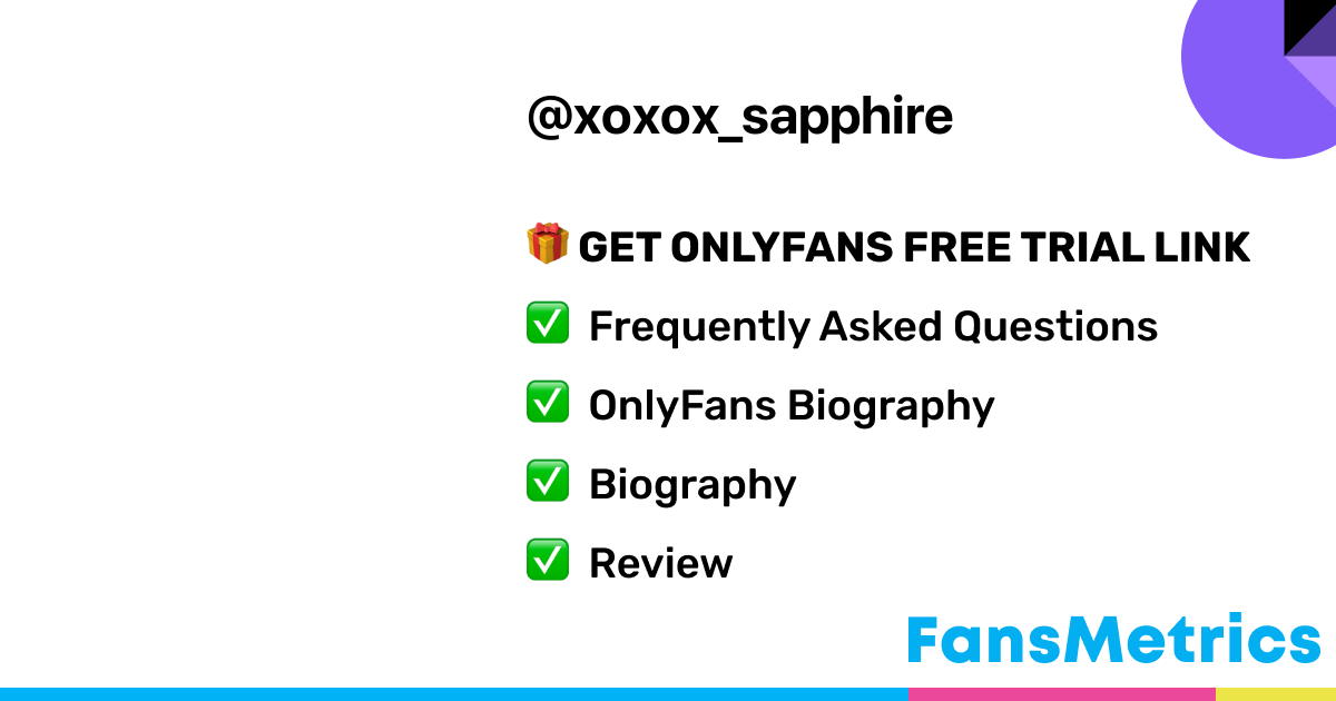 Xoxox_sapphire OnlyFans Leaked