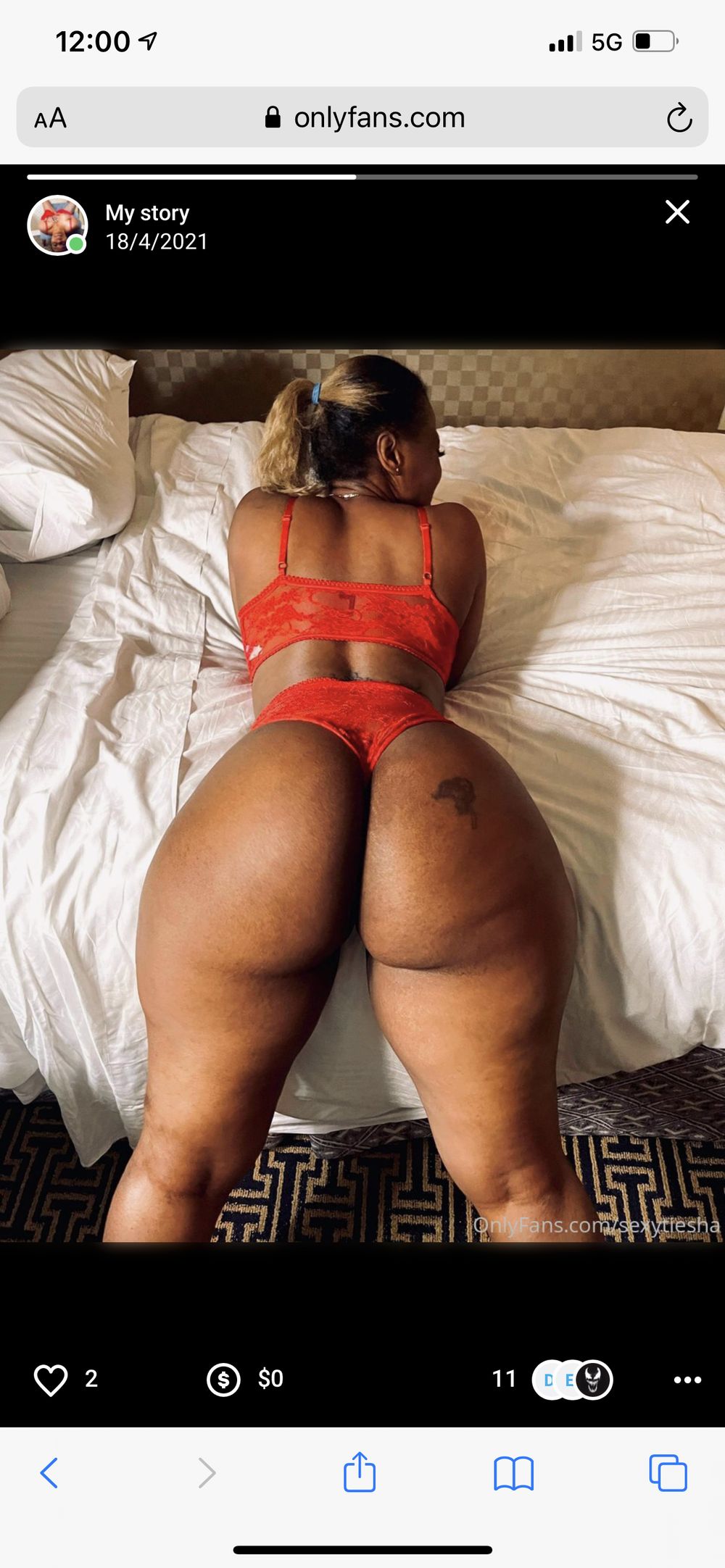 sexytiesha OnlyFans profile picture