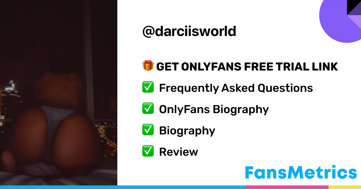 Darcii - Darciisworld OnlyFans Leaked