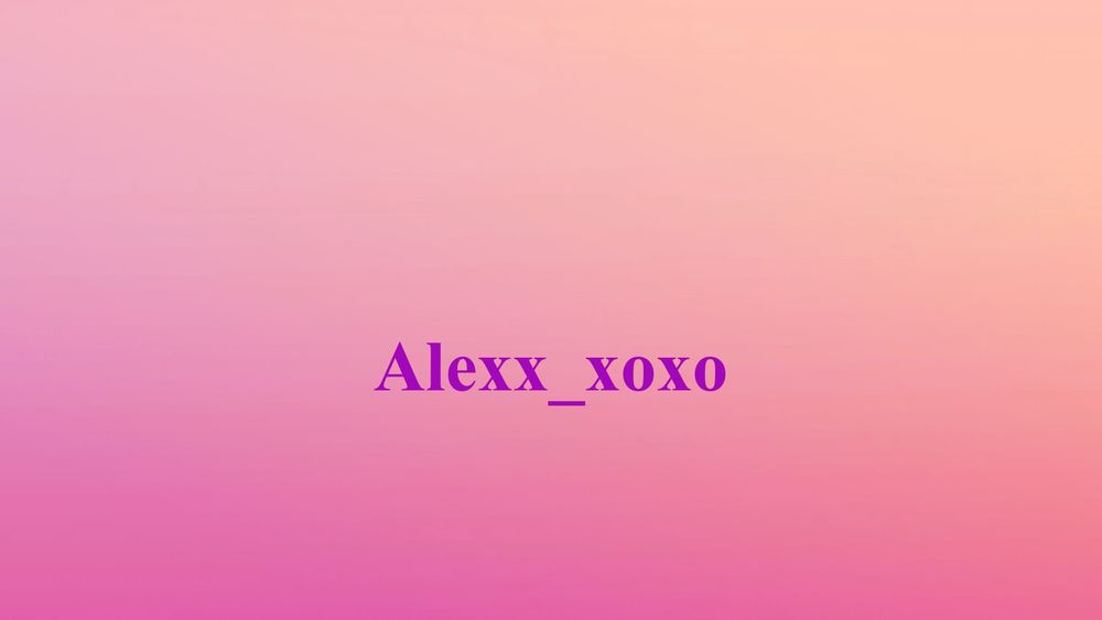 alexx_xoxo OnlyFans profile picture