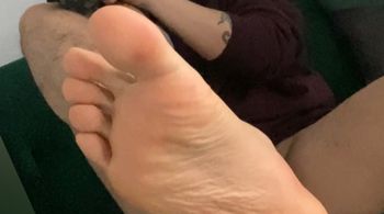Male feet