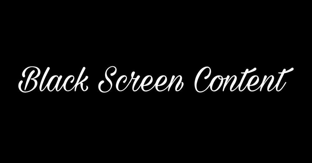 blackscreencontent OnlyFans profile picture