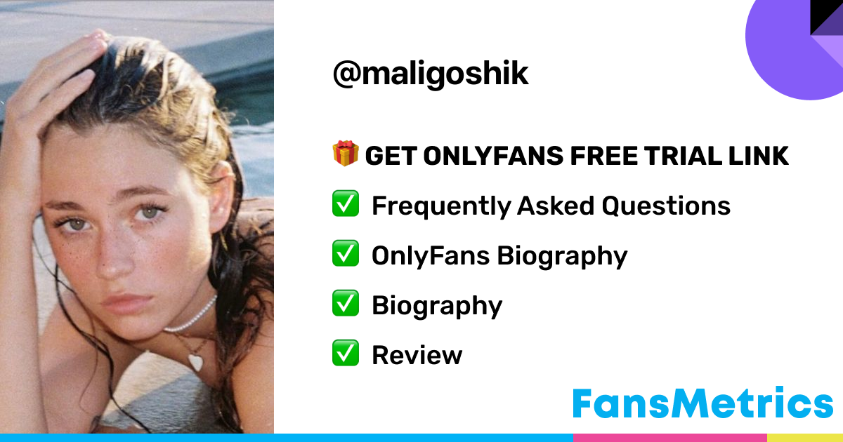 maligoshik OnlyFans Free Trial XXX Photos FansMetrics com 