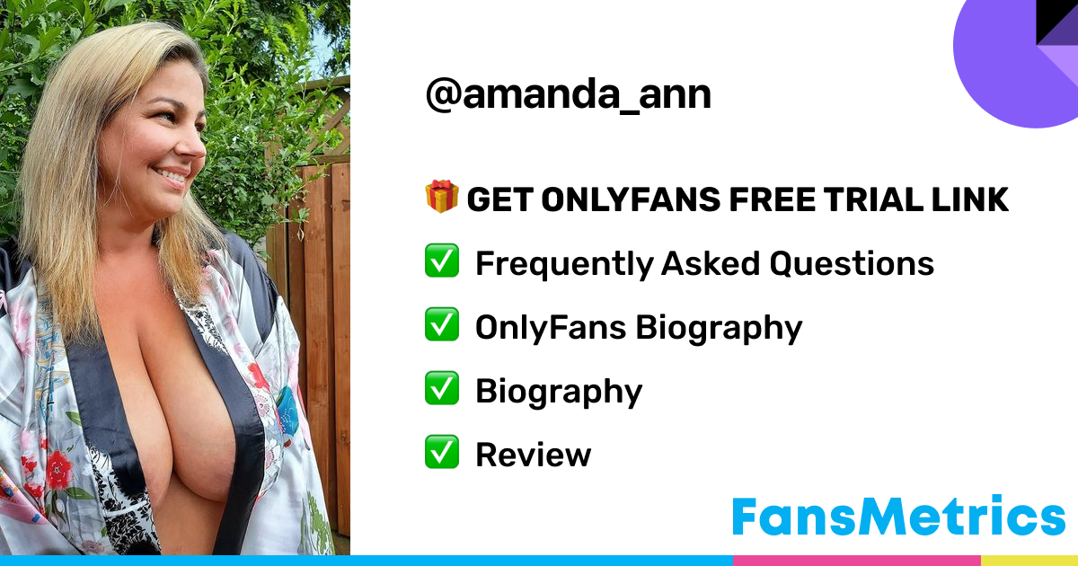Amanda ann onlyfans