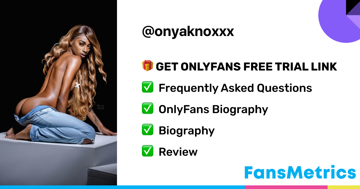 Onyaknoxxx OnlyFans Leaked - Free Access