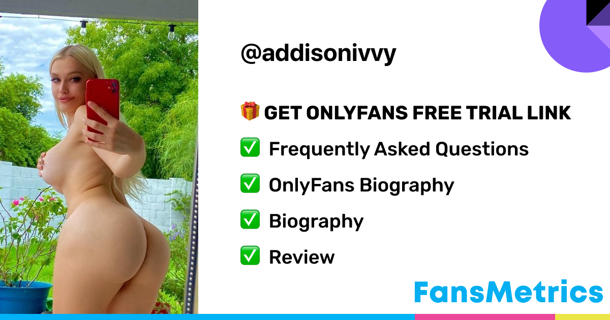 Addisonivvy Exclusive Onlyfans Leaked Nudes