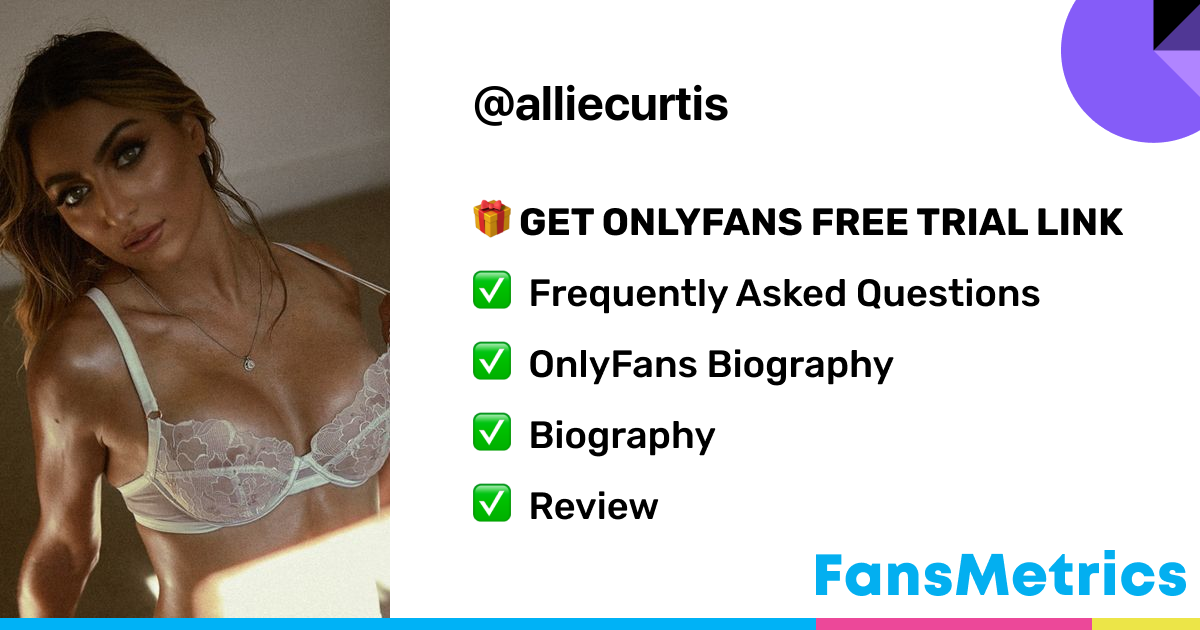 OnlyFans Alliecurtis Leaked Allie - Curtis Alliecurtis OnlyFans