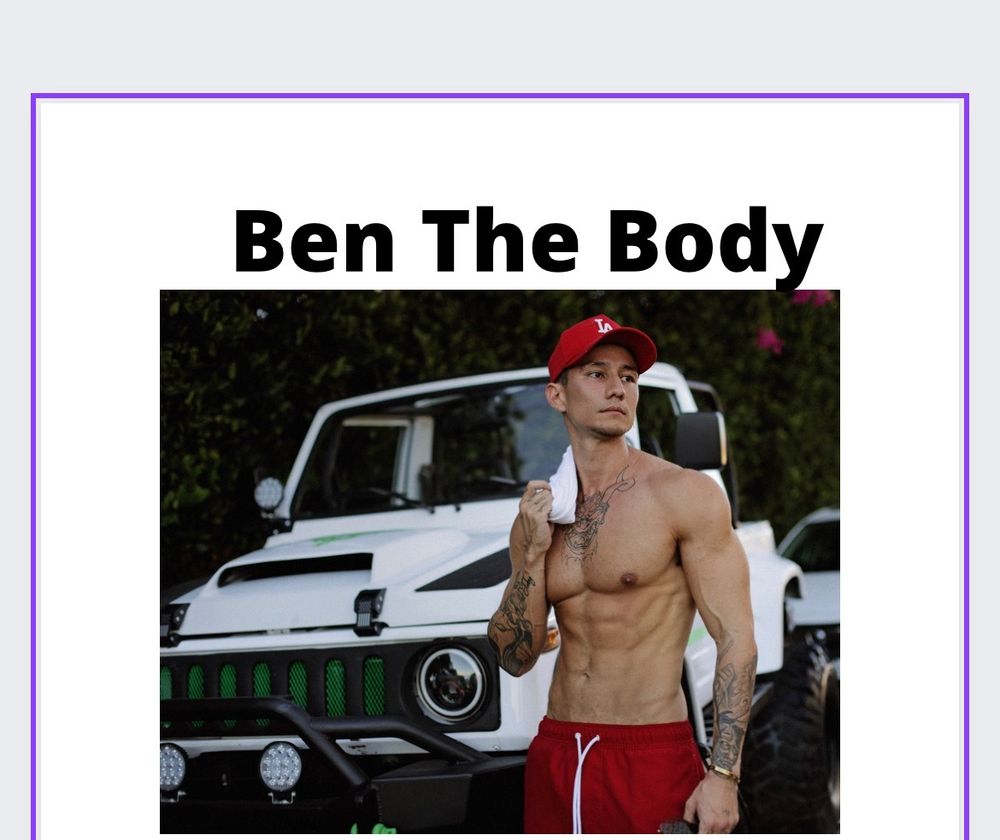 benthebody OnlyFans profile picture