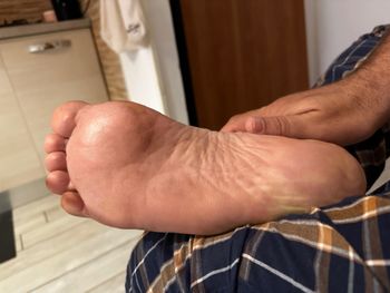 Rugby Player Big Feet Male Fetish