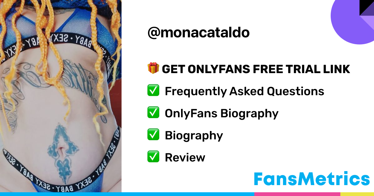 monacataldo OnlyFans - Free Trial - Photos - Socials | FansMetrics.com