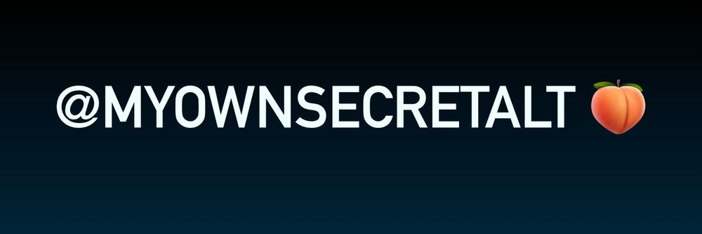 myownsecretalt OnlyFans profile picture