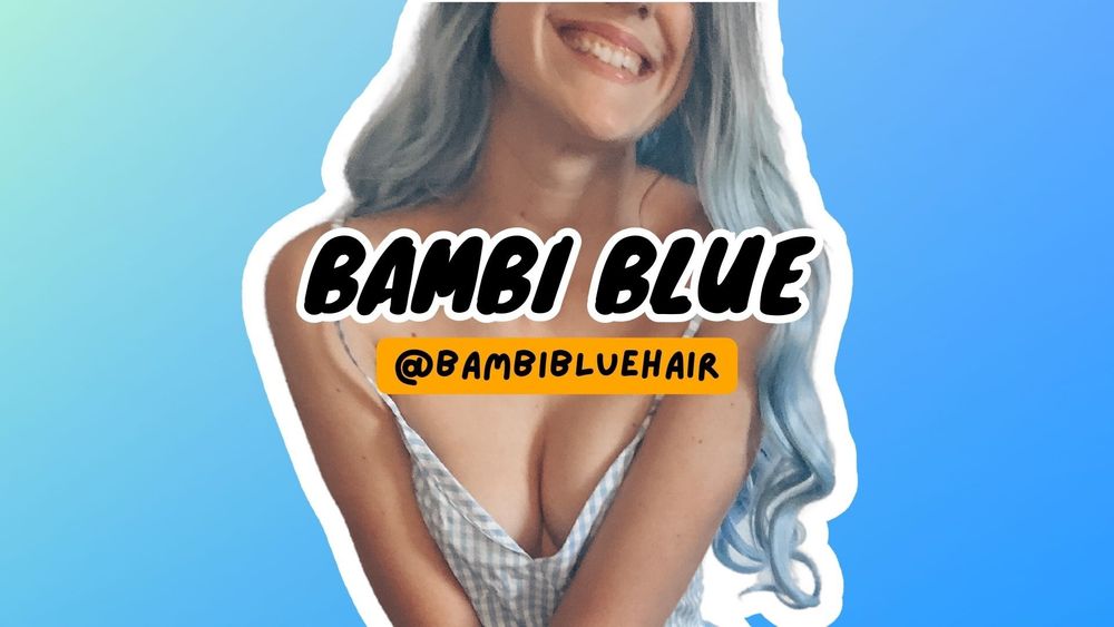 bambibluehairfree OnlyFans profile picture