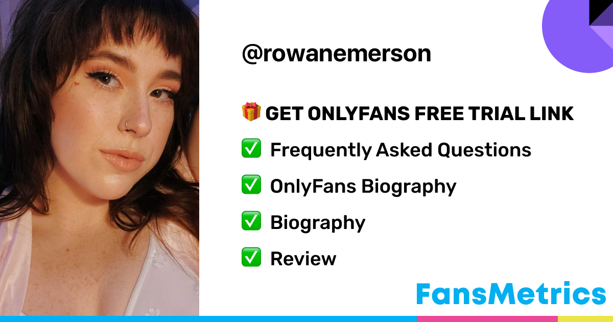 Rowan Emerson - Rowanemerson OnlyFans Leaked