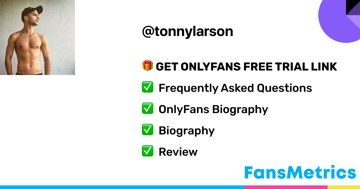 Tonny Larson - Tonnylarson OnlyFans Leaked