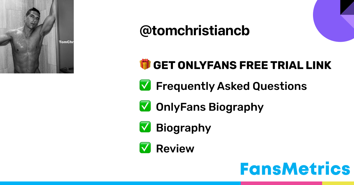 Leaked - OnlyFans Tom Tomchristiancb Christian Tom Christian