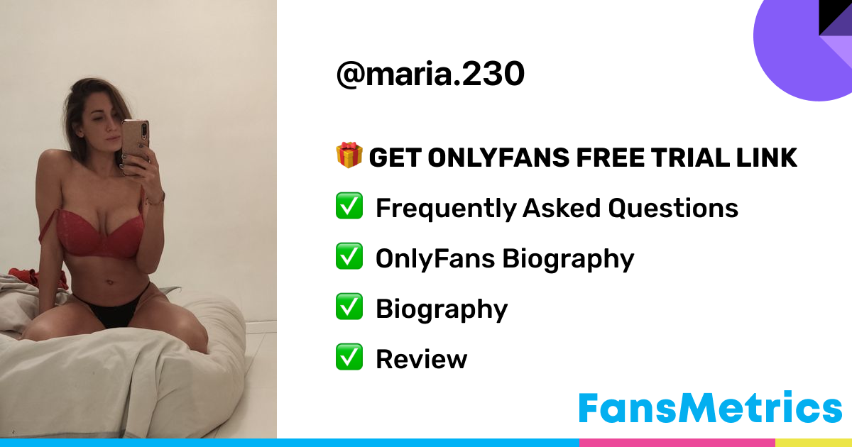 Maria - Maria.230 OnlyFans Leaked