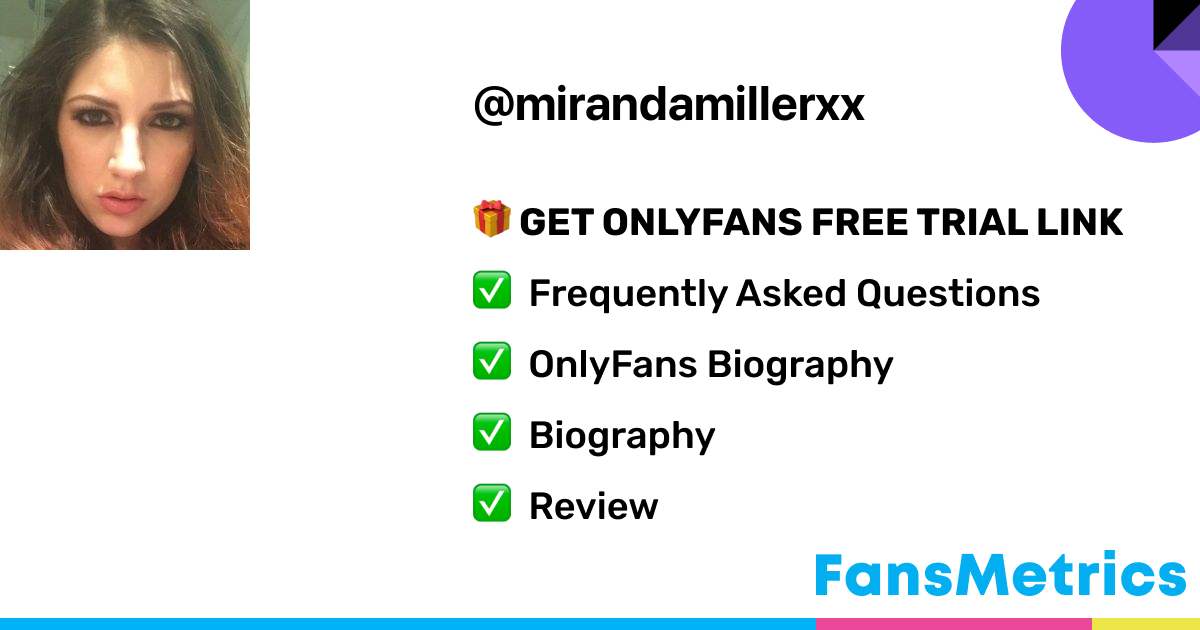 Leaked OnlyFans Miranda Miller - Mirandamillerxx Miranda Miller