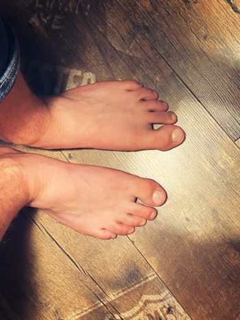 a guys feet