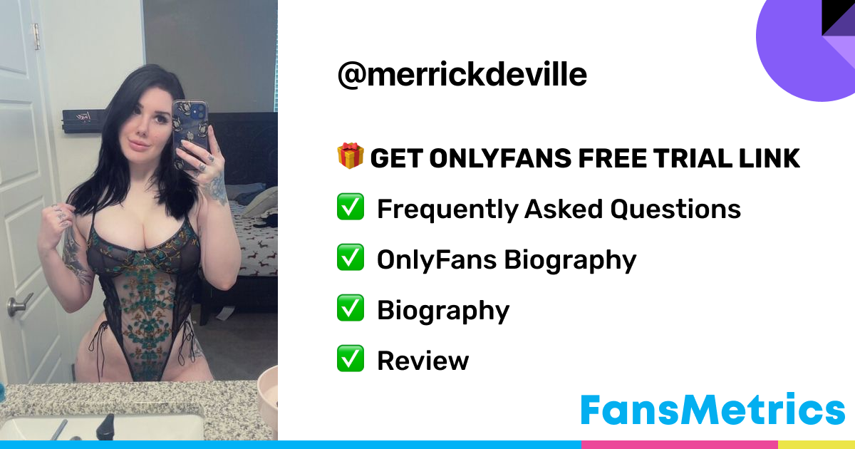 merrickdeville OnlyFans - Free Trial - Photos - Socials | FansMetrics.com