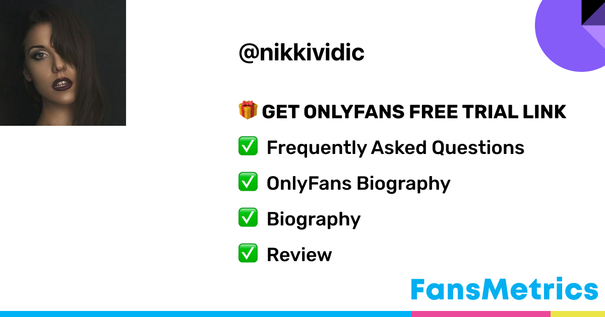 OnlyFans Nikkividic Nikki - Leaked Vidic Nicki Nicole