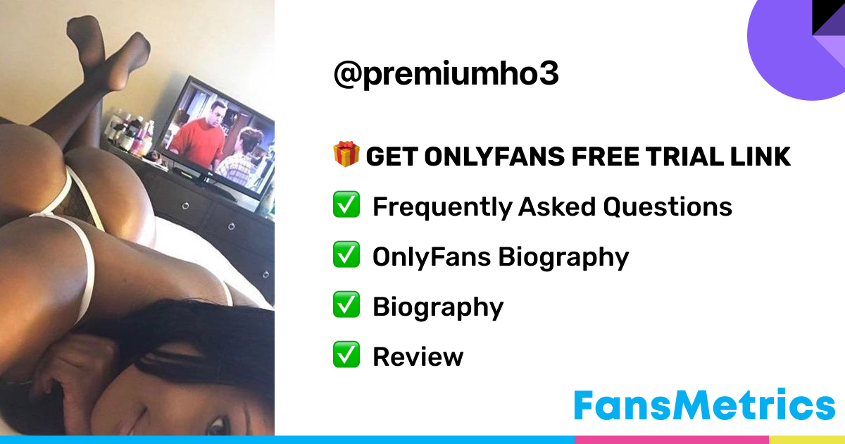 Premiumho3 OnlyFans Leaked