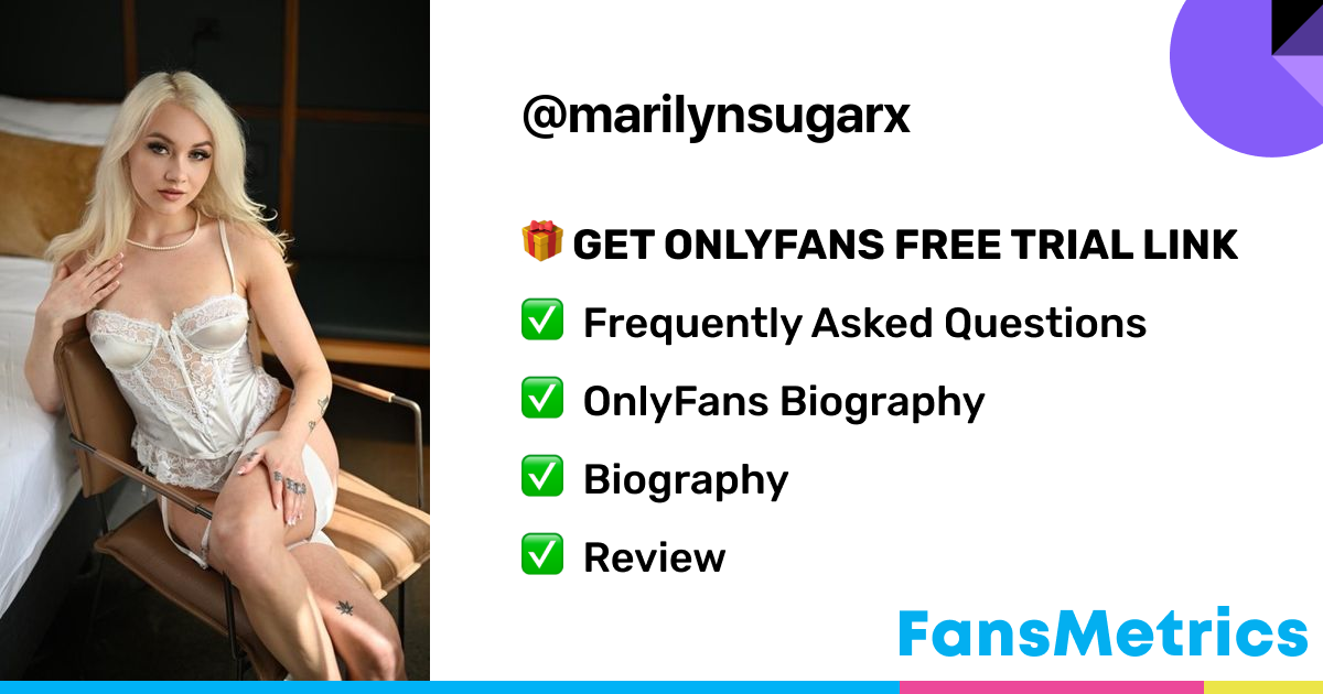 MarilynSugar - Marilynsugarx OnlyFans Leaked