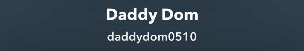 daddydom0510 OnlyFans profile picture