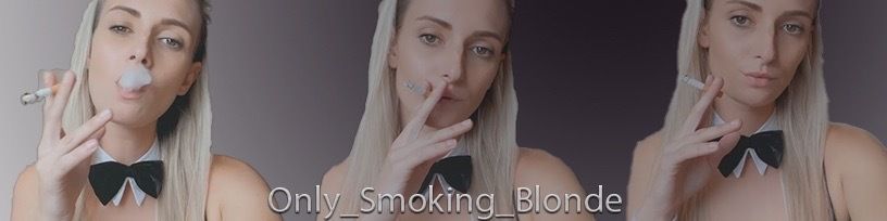 only_smoking_blonde OnlyFans profile picture