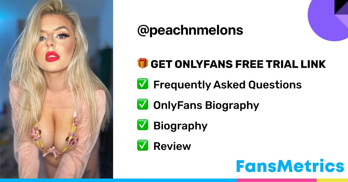 Peachnmelons OnlyFans - Leaked Peaches