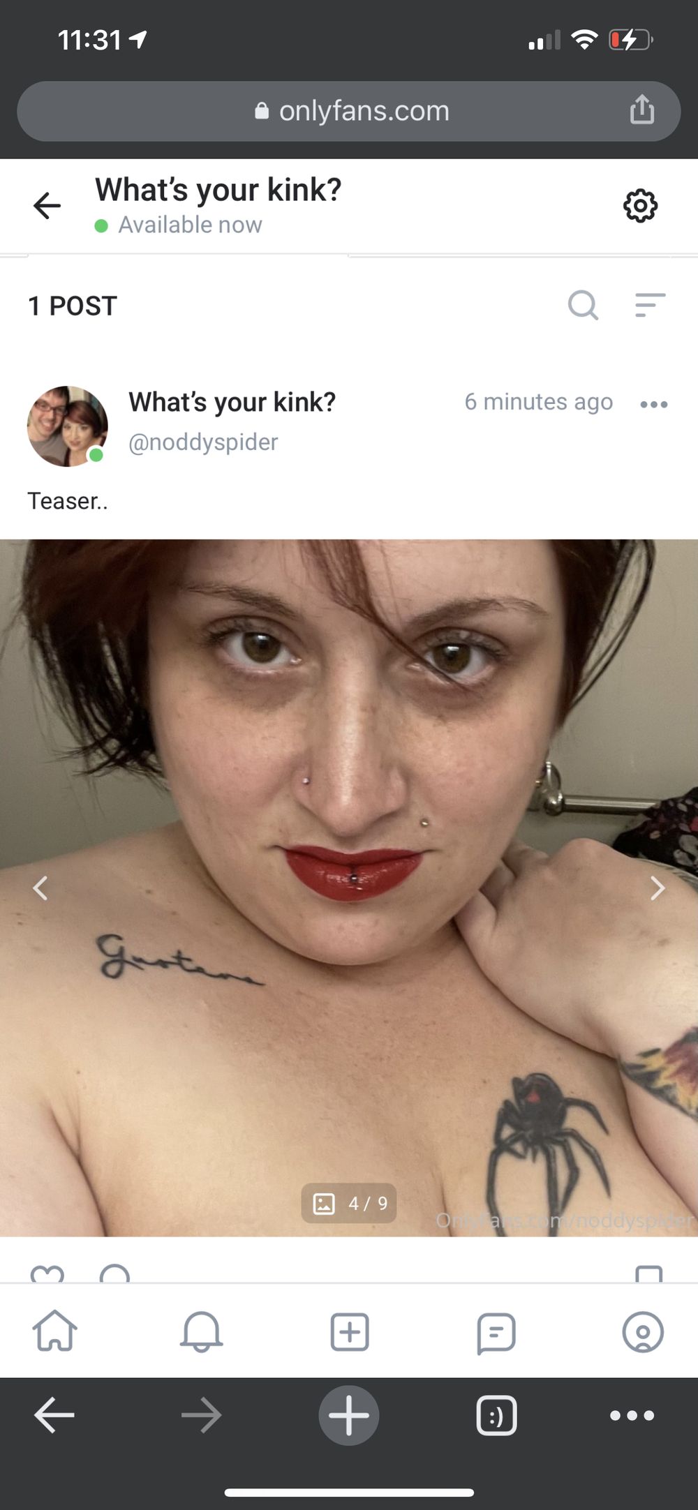 spiderbunny OnlyFans profile picture