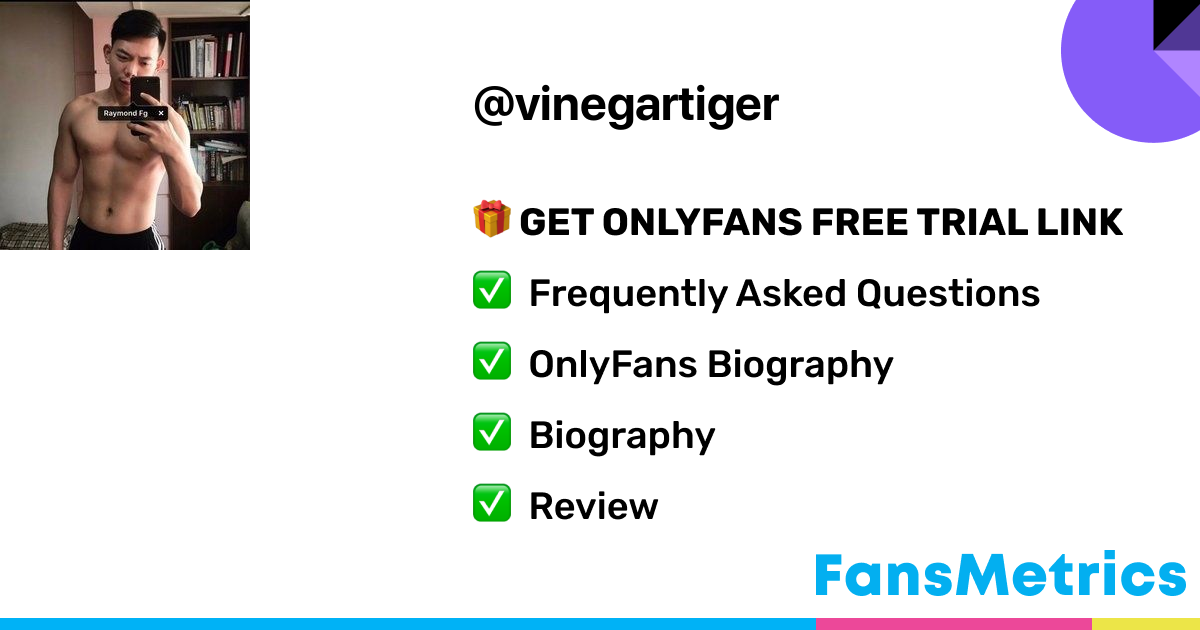 Vinegar Tiger - Vinegartiger OnlyFans Leaked