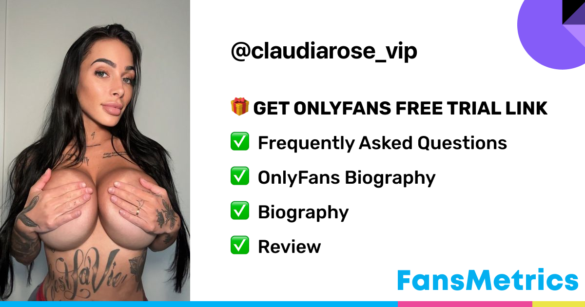 OnlyFans Claudiaxxxrose_vip Rose Leaked - Claudia Claudia Rose